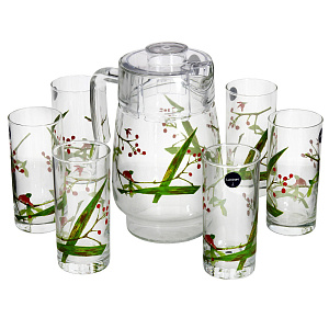 Набор стаканов с кувшином BEATITUDE, 7 предметов 000000000001167912