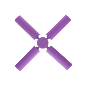 Термостойкая подставка складная Marmiton, фиолетовый, 21.6х21.6х1 см 000000000001125435