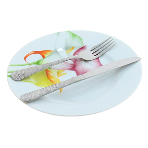 Тарелка обеденная   Matissa Камелия, фарфор, 23 см.  M15177 000000000001088702