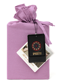 Наволочки 50x70см 2шт DE'NASTIA сиреневые бязь 100%хлопок 000000000001208074