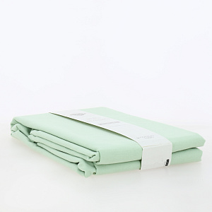 Простыня 150х200см LUCKY светло-зеленый хлопок 000000000001213677