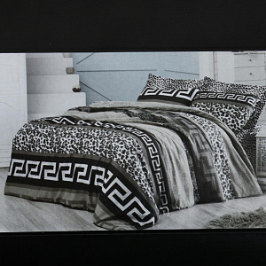 Комплект постельного белья 2-спальный ПОСУДА ЦЕНТР леопард 80%хлопок20%полиэстер 000000000001185322