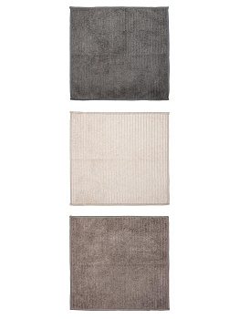 Тряпка для уборки пыли КОФЕ 30х30см 3шт полиэстер/нейлон_ST 000000000001228719