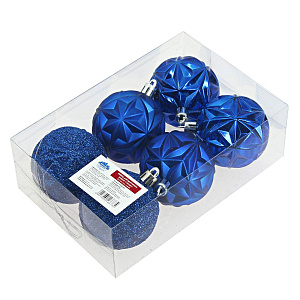 Набор елочных игрушек Салют Посуда Центр, 6 см, 6 шт. 000000000001161811