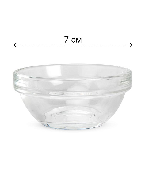УДОБНОЕ ХРАНЕНИЕ Салатник 7см LUMINARC стекло 000000000001227090
