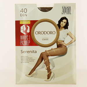 Колготки ORODORO (Serenita) 40 Den, цвет бронзовый, размер 2 000000000001141198