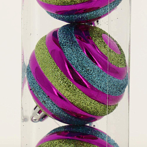 Набор шаров Детство 6смх3шт фуксия PC04130 000000000001180124