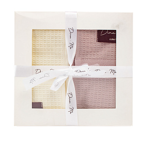 Набор полотенец подарочный 2шт 40х60см DINA ME махровый 100% хлопок 000000000001213033