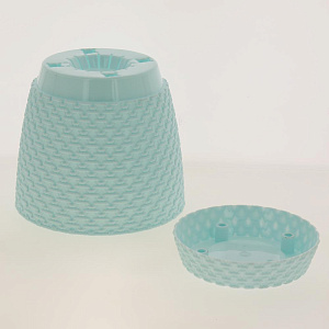 Кашпо 3л SUN PLASTIK ромб пластик 448 000000000001188655