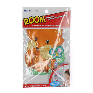 Одинарный стикер крючок Лисенок Room Decoration 000000000001127370