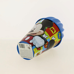 Стакан пластиковый 430мл с соломинкой и объемной крышкой в виде мороженного Микки Маус Символы Stor 274648/19085 000000000001193185