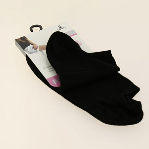 Носки женские р.35-37 PIERRE CARDIN Майа укороченные черные 95%хлопок 5%эластан 000000000001198274