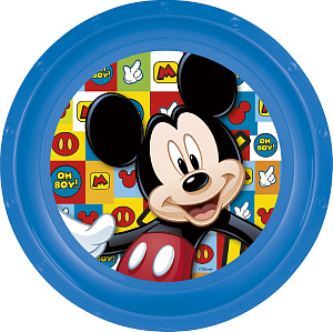 Тарелка STOR Микки Маус Символы пластик 265279/19012 000000000001193664