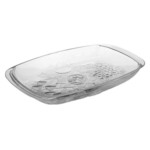 PIKNIK Поднос 39х25см PASABAHCE стекло 000000000001005897