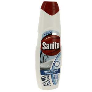 Средство универсальное с отбеливающим эффектом "Sanita" крем "Сила Белого" 8682 000000000001199474