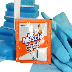 Средство для прочистки труб Mr Muscle, 70г 000000000001024851