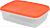 Контейнер для продуктов Plast Team PATTERN FLEX, с гибкой полиэтиленовой крышкой, прямоугольный, коралловый, 1,3л, 202х150х60 (PT1132) 000000000001201521