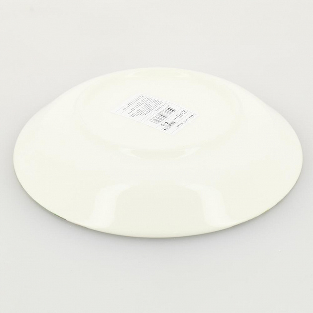 Тарелка суповая D20,5см 320мл LUCKY Авокадо керамика 000000000001208775