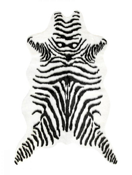 Коврик Зебра LUCKY длинный ворс 95x140 верх акрил-80% полиэстер-20% обратная сторона-100%полиэстер,M000098 000000000001200617