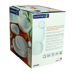 LOTUSIA Набор столовой посуды 19 предметов опал H1792 000000000001066867