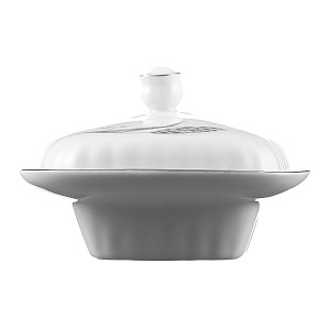 Маслёнка Колосок Porcelaine Czech Gold Hands 000000000001136373