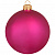 Украшение декоративное Шар 6,5см MOROZCO розовый матовый пластик 000000000001220378