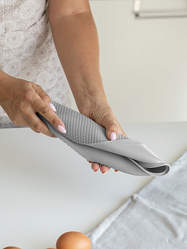 Форма для выпечки 25см DE'NASTIA серый силикон 000000000001220163