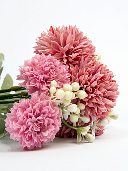 Цветок искусственный "Хризантема" 30см R011044 000000000001199234