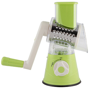 Овощерезка ручная 25х11,5х23,5см 3 насадки пластик/нержавеющая сталь Овощерезка ручная 25х11,5х23,5см 3 насадки пластик/нержавеющая сталь 000000000001218641