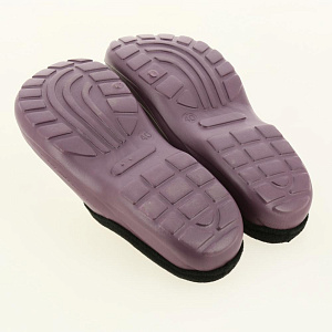 Сабо женские р.40 AYO утепленные фиолетовый удобные, легкие и прочные сабо из бактериостатичного и гигиеничного материала ЭВА. Утеплитель ворсин 000000000001206349