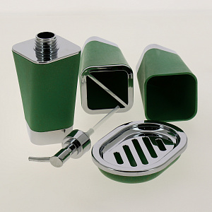 Набор для ванной, 4пр, квадр. R030185 000000000001173279