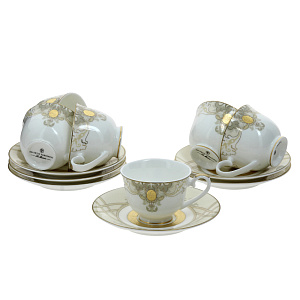 Кофейный сервиз Baroque Valentin Yudashkin, фарфор, 12 предметов 000000000001164189