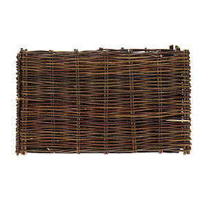 Складная клумба-кашпо Природа Village people, 56?20?35 см, ива, спанбонд, пластик 000000000001144902