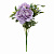 Цветок искусственный букет Камелия 26,5см сиреневый 000000000001218461