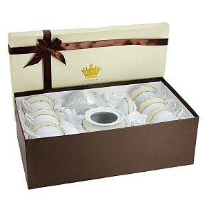 Чайный набор Золото Olaff, 13 предметов 000000000001170924