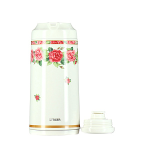 Термос со стеклянной колбой Императорская роза Tiger, 1.3л, металлический 000000000001124194