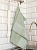 Полотенце кухонное 40x60см DE'NASTIA вельвет зеленый хлопок 000000000001215745
