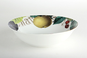 Салатник 23см Фрукты фарфор Коралл W012-A06904 000000000001197439