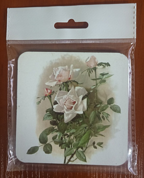 Набор пробковых подставок - 2 шт. 9,5см*9,5см, состав:  пробка на стрип-ленте 000000000001182615