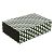Коробка подарочная на магните с перекидной крышкой «3D» 230x150x60мм черный прямоугольник мелованная бумага Д10303П.012/1.3 000000000001205120