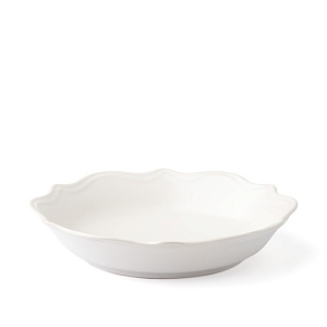 Тарелка суповая 22см 600мл DE'NASTIA Romeo кремовый матовый керамика 000000000001216758