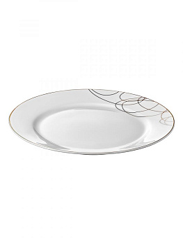 Тарелка десертная 20,5см ESPRADO Leontina костяной фарфор 000000000001193134