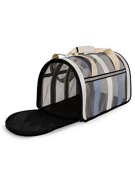 Pet carrier, 41*27*25cm, Oxford cloth, Оранжевый и голубой 000000000001231151