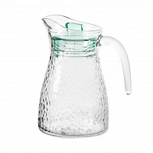 Набор для питья GARBO GLASS Рифленый (кувшин 1,2л + стакан 230мл-4шт) стекло 000000000001217353