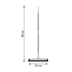 Водосгон для пола 89х30х5см LUCKY телескопическая ручка в ассортименте металл/пластик/резина 000000000001221685