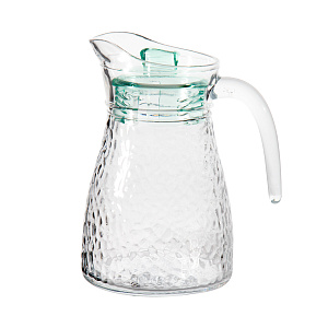 Набор для питья GARBO GLASS Рифленый (кувшин 1,2л/стакан 230мл-4шт) стекло 000000000001217353