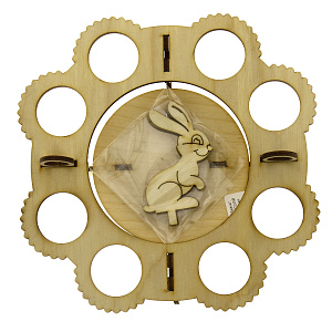 Подставка для яиц Зайки, 20х10 см 000000000001171407