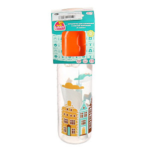 Бутылочка с соской от 0 месяцев Я люблю Lubby, 240-250мл 000000000001135389