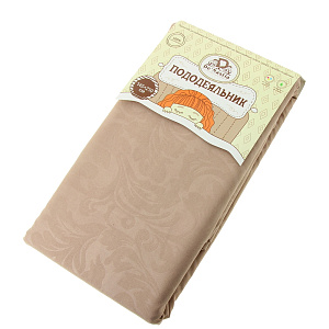 Пододеяльник DE'NASTIA 145х210см коричневый 100%Микрофибра C010315 000000000001109601