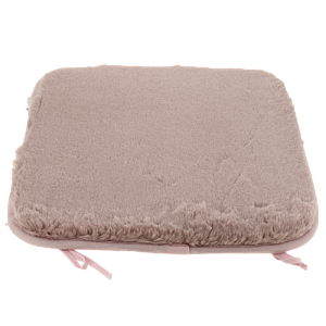 Подушка на стул мех 40х40см, светло-розовый P111166 000000000001199510